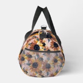 Sonnenblumendesign Duffle Bag (Rechts)