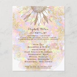 Sonnenblumendesign Flyer