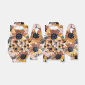 Sonnenblumendesign Geschenkschachtel (Ungefaltet)