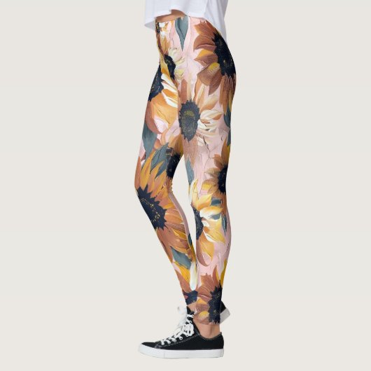 Sonnenblumendesign Leggings (Links)