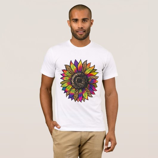 Sonnenblumendesign T-Shirt (Vorne ganz)