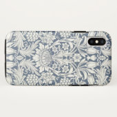 Sonnenblumendesign (von William Morris) Case-Mate iPhone Hülle (Rückseite (Horizontal))