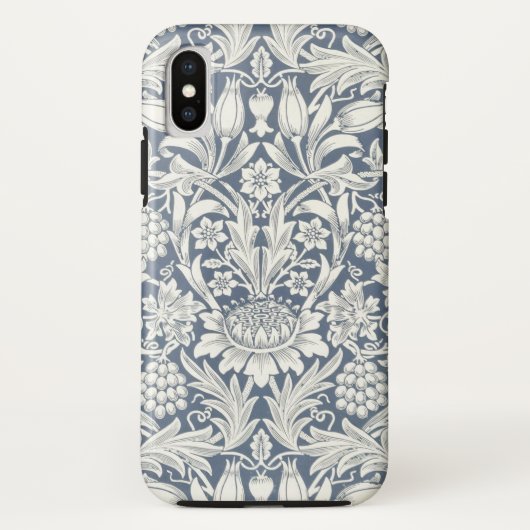 Sonnenblumendesign (von William Morris) Case-Mate iPhone Hülle (Rückseite)