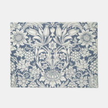 Sonnenblumendesign (von William Morris) Doormat