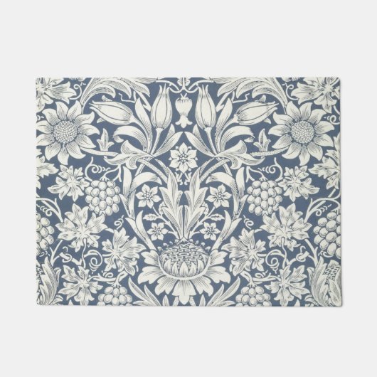 Sonnenblumendesign (von William Morris) Doormat Fußmatte (Vorderseite)