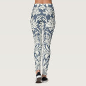 Sonnenblumendesign (von William Morris) Leggings (Rückseite)