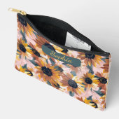Sonnenblumendesign Zubehörtasche (Offen)