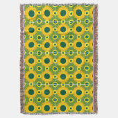 Sonnenblumendruck Decke (Vorderseite Vertikal)