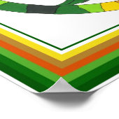 Sonnenblumendruck Poster (Ecke)