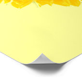 Sonnenblumendruck Poster (Ecke)