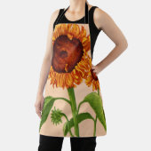Sonnenblumendruck Schürze (InSitu)
