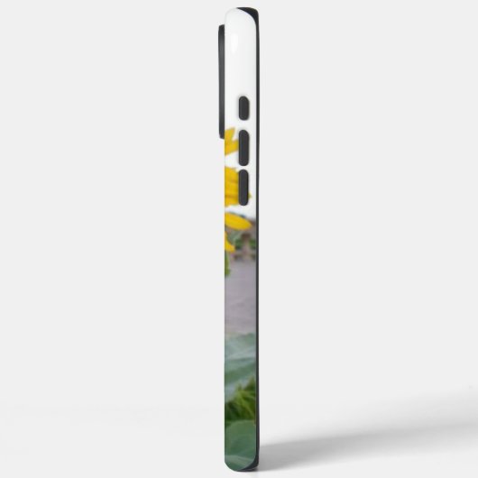 Sonnenblumendruckkunst Case-Mate iPhone Hülle (Rückseite / Links)