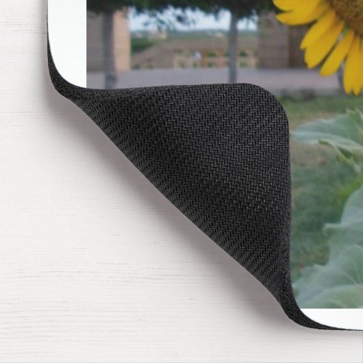 Sonnenblumendruckkunst Mousepad (Ecke)