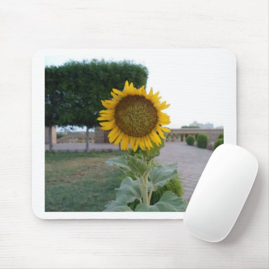 Sonnenblumendruckkunst Mousepad (Mit Mouse)