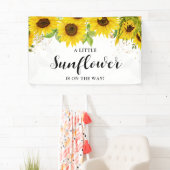 Sonnenblumendusche Begrüßung Banner (Insitu)