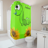 Sonnenblumendusche Duschvorhang (Beispiel)