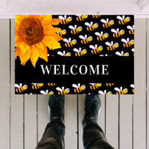 Sonnenblumenempfang für schwarze Hummeln