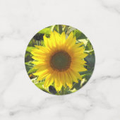 Sonnenblumenempfindung Konfetti (Klein Vorderseite)