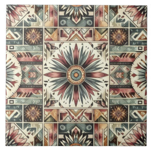 Sonnenblumenernte Fliese