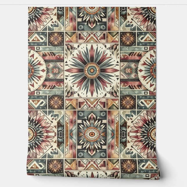 Sonnenblumenernte Tapete (Abrollen)