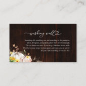 Sonnenblumenfall-Brautparty wünschend Begleitkarte (Vorderseite)