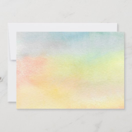 Sonnenblumenfamilie Wiedersehen Einladung (Rückseite)