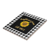 Sonnenblumenfarm Fliese (Seite)