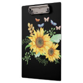 Sonnenblumenfeder Klemmbrett (Links)