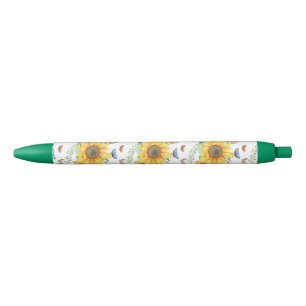 Sonnenblumenfeder Kugelschreiber