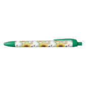 Sonnenblumenfeder Kugelschreiber (Oberseite)
