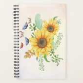 Sonnenblumenfederplaner Planer (Vorderseite)