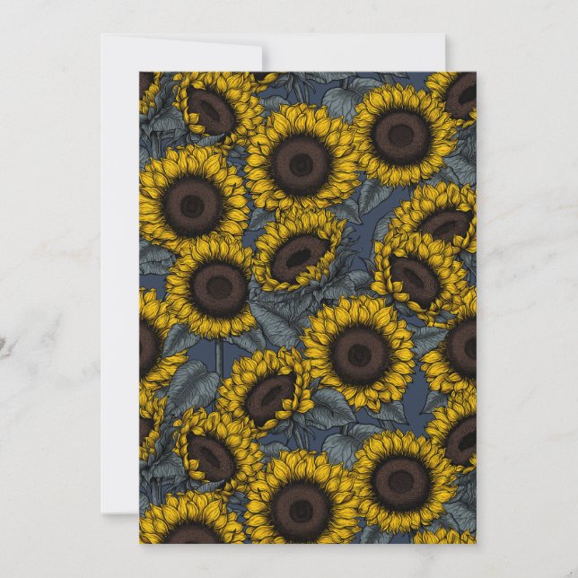 Sonnenblumenfeld 2 (Vorderseite)