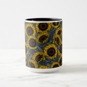 Sonnenblumenfeld 2 tasse (Zentrum)