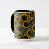 Sonnenblumenfeld 2 tasse (Vorderseite Links)