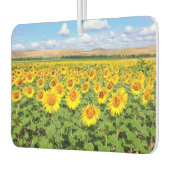Sonnenblumenfeld Autolufterfrischer (Links)