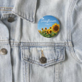 Sonnenblumenfeld Button (Beispiel)