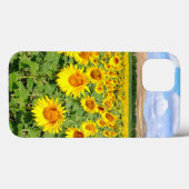 Sonnenblumenfeld Case-Mate iPhone Hülle (Rückseite (Horizontal))