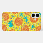 Sonnenblumenfeld Case-Mate iPhone Hülle (Rückseite (Horizontal))