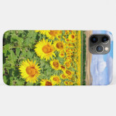 Sonnenblumenfeld Case-Mate iPhone Hülle (Rückseite (Horizontal))