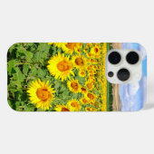 Sonnenblumenfeld Case-Mate iPhone Hülle (Rückseite (Horizontal))