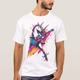 Sonnenblumenfeld-Einhorn (5) T-Shirt