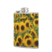 Sonnenblumenfeld Flachmann (Links)