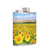 Sonnenblumenfeld Flachmann (Rechts)