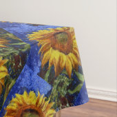 Sonnenblumenfeld im farbenfrohen künstlerischen St Tischdecke (Beispiel)