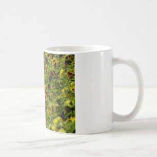 Sonnenblumenfeld Kaffeetasse