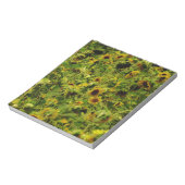Sonnenblumenfeld Notizblock (Rotiert)
