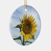 Sonnenblumenfeld-Ornament Keramik Ornament (Rechts)