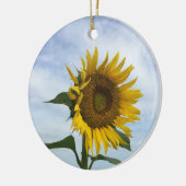 Sonnenblumenfeld-Ornament Keramik Ornament (Links)