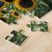 Sonnenblumenfeld Puzzle (Seite)