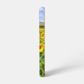 Sonnenblumenfeld Samsung Galaxy Hülle (Linke Seite)